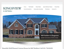 Tablet Screenshot of kingsviewsingles.com